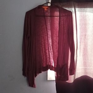 Purple lightweight cardigan